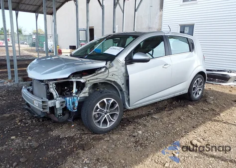 2019 Chevrolet Sonic Lt Auto from USA, damaged, VIN 1G1JD6SB4K4139868